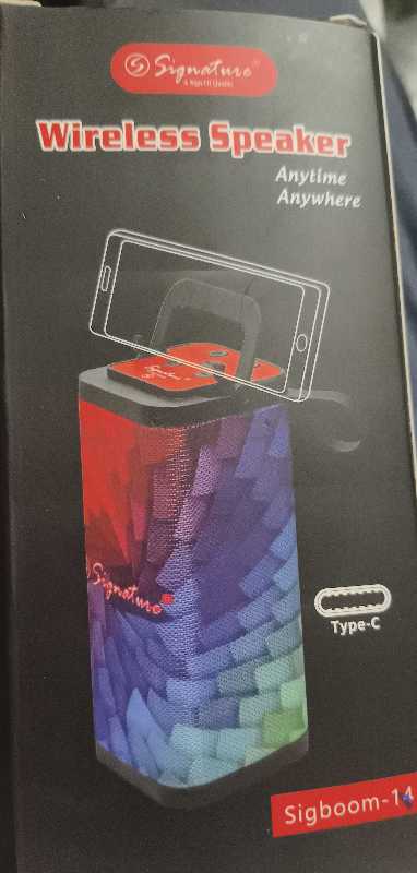 Signature Wireless Speaker Sigboom-14